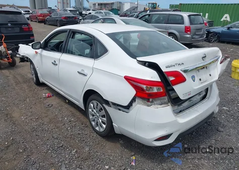 2016 Nissan Sentra S из США, поврежденный, VIN 3N1AB7AP6GY332840